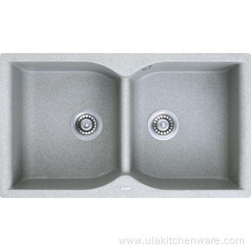 Equal bowl composite granite kitchen sink